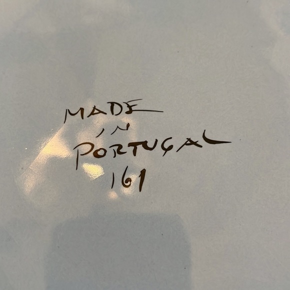 Schotel Schaal Alcobaca Portugal Keramiek - large Cut-out Serving Plate in EUC - Picture 3 of 4